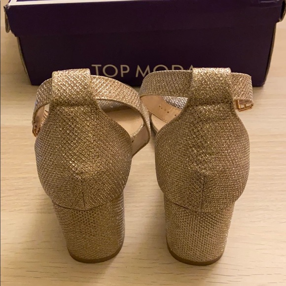 Top Moda Ankle Strap High Heel Sandal for wedding - Picture 3 of 3